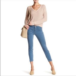 J Brand Anja Ankle Cuffed Jeans Moonlight Blue 27
